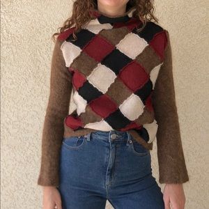 Rare Burberry mohair blend sweater
